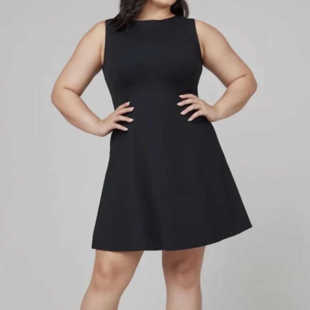 Navy Spanx The Perfect Fit & Flare Dress